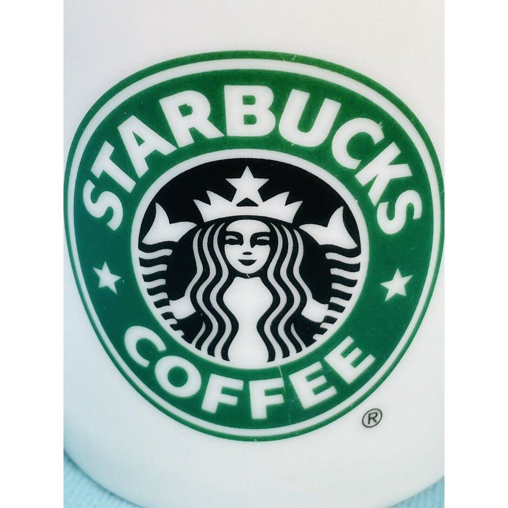 Starbucks 2005 White Ceramic 9 Ounce Classic Green Mermaid Coffee Tea Cup Mug - Picture 5 of 9
